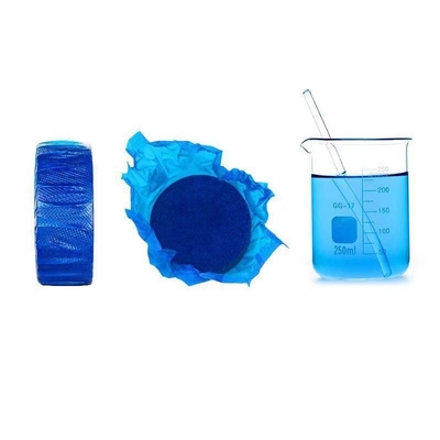 Sustainable Toilet Bowl Cleaner Ocean Blue Cleaner Detergent With 6 Pcs